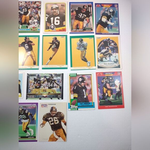 Steelers Trading Cards lot of 22 NFL - Picture 5 of 15